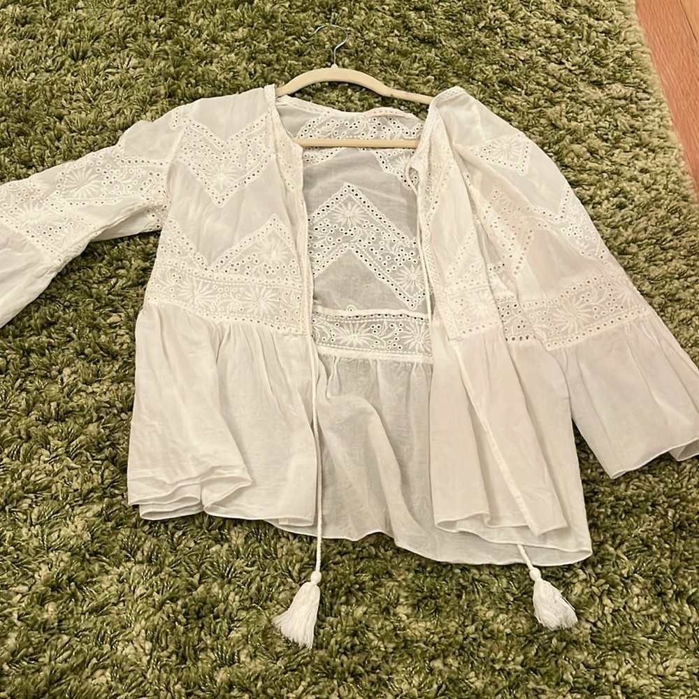 White Beach Cover Up